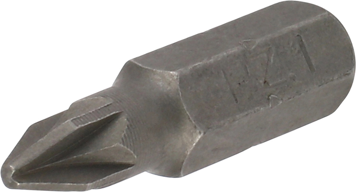 Bit, 1/4" 6-kant, Pozidriv PZ1x25 mm