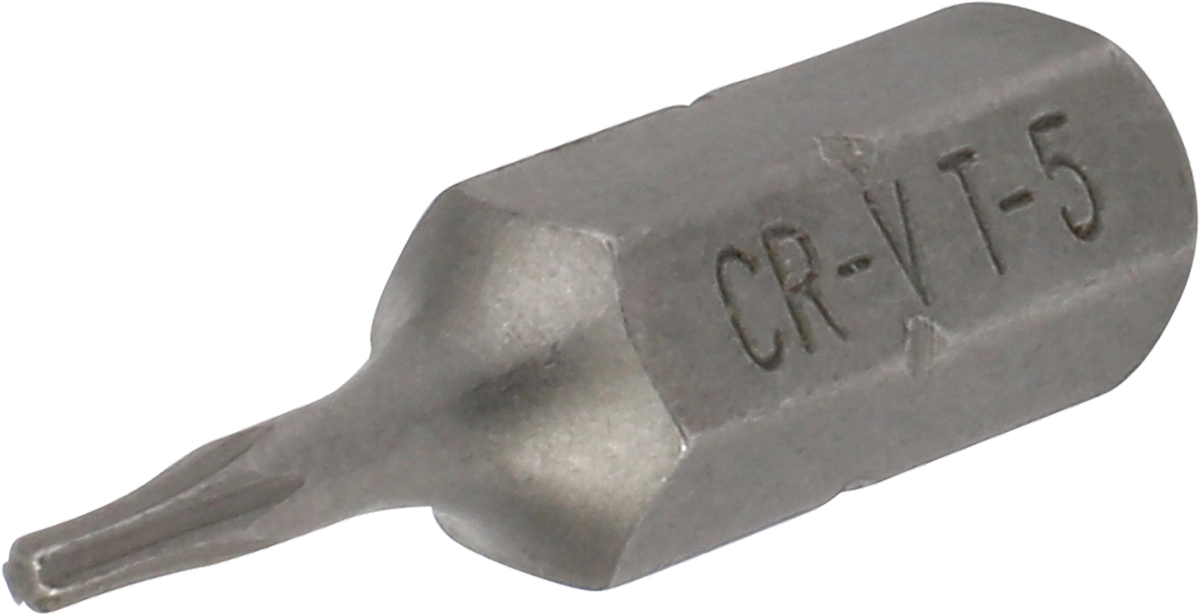 Bit, 1/4" hex, tx-star T5x25 mm