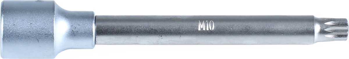 Clé à douille, 1/2 ", multi-dents M10x140 mm