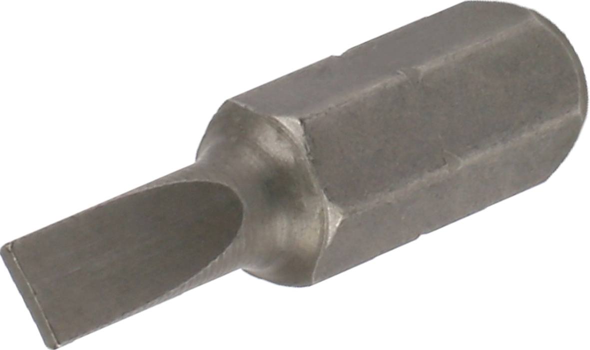 Bit, 1/4" 6-kant, Schlitz 4x25 mm