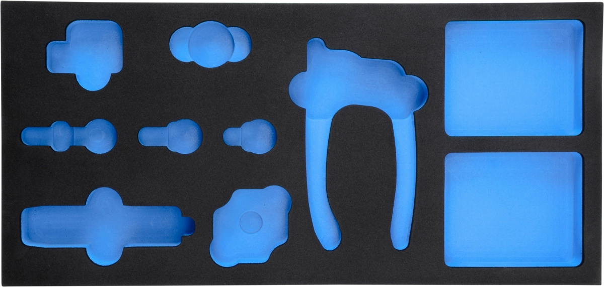 Mjuk Foam Inlägg 1/3, tom, för Nr. 7452