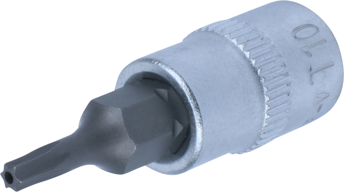 Bit-Stecknuss, 1/4", T-Profil SLB T10x37 mm