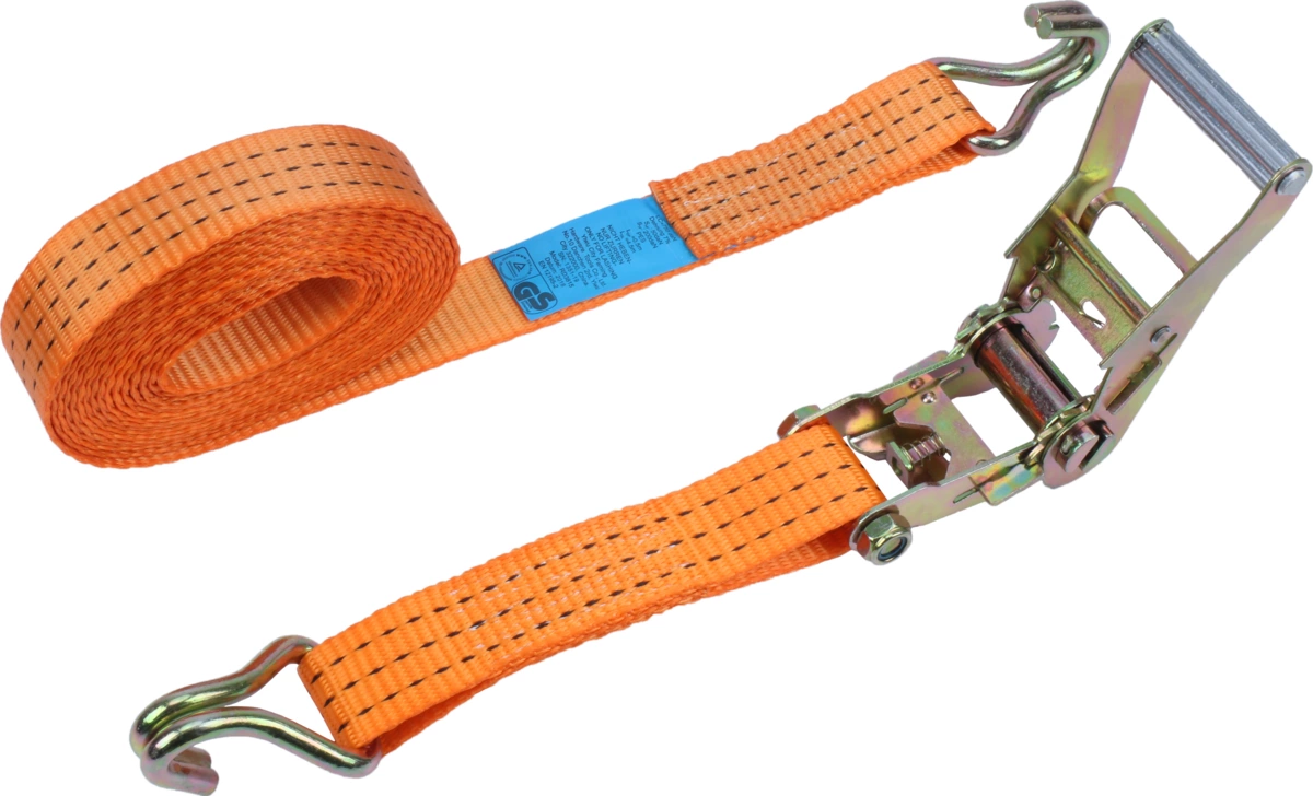 Cinghia di contenimento carico con cricchetto tenditore, mt 5 x 38 mm