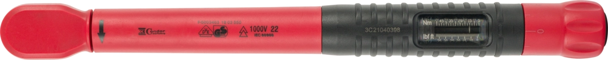 Clé dynamométrique, 3/8"