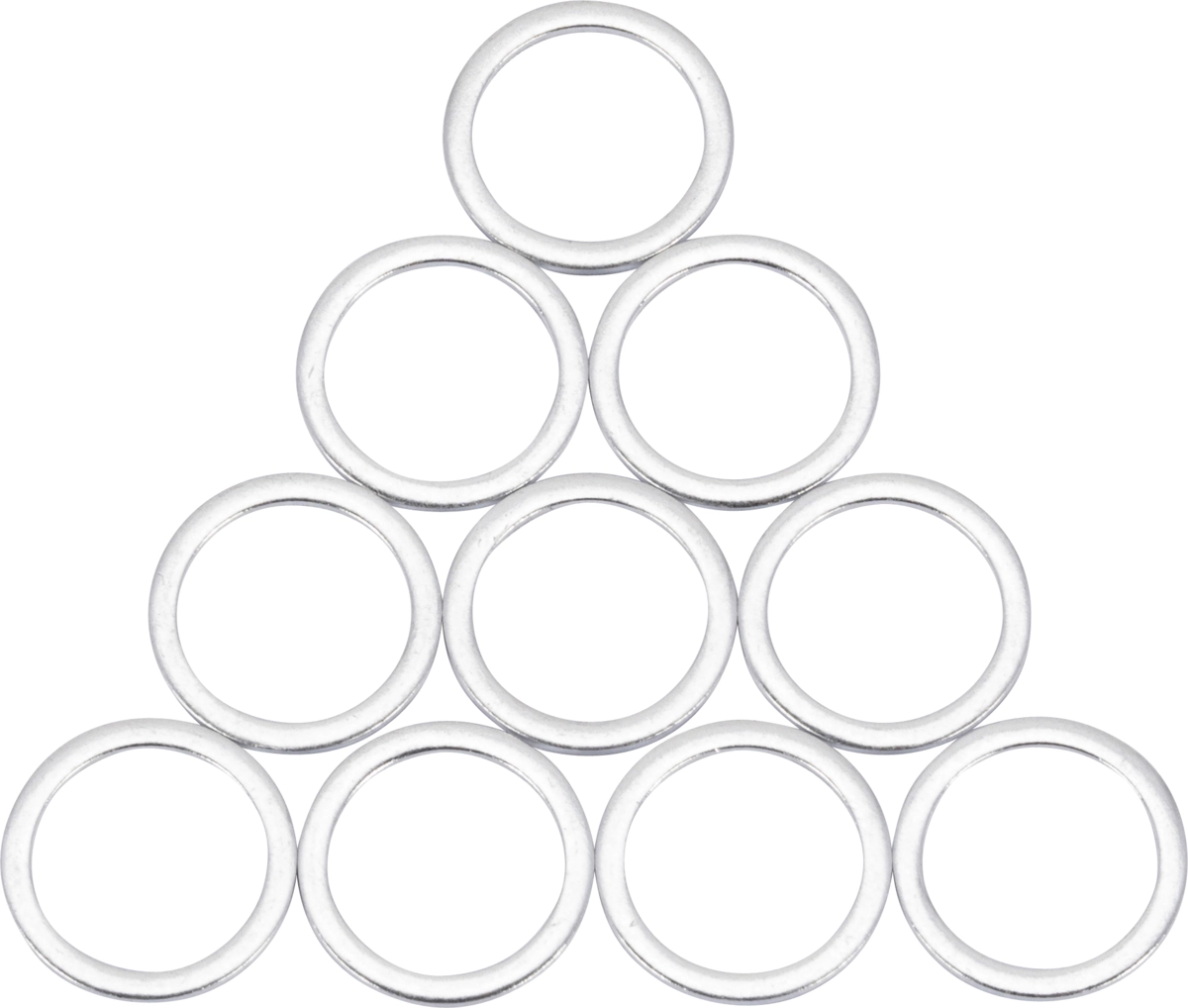 Aluminiumdichtringe, M13, für Nr. 5368 und 5369-13, 10 Stk.