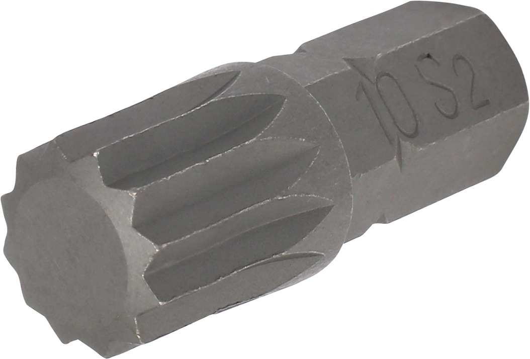 Bit, 8 mm 6-kant, Vielzahn M10x30 mm