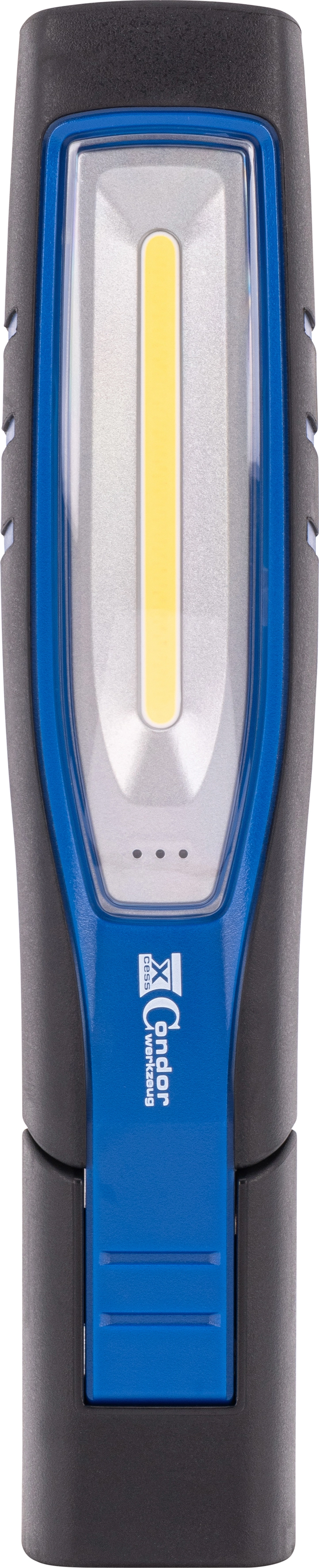 Akku-Handlampe, kabelloses Aufladen, COB-LED “Worklight 2-in-1“