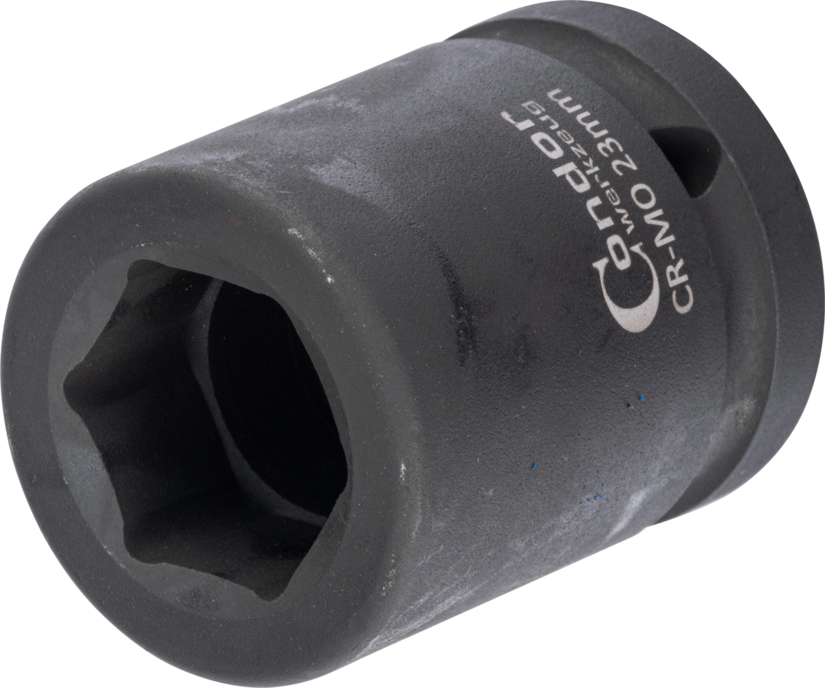 Impact Socket, 3/4", hexagon 23 mm