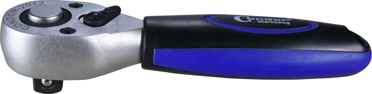 Stubby Reversible Ratchet, 1/2", 170 mm