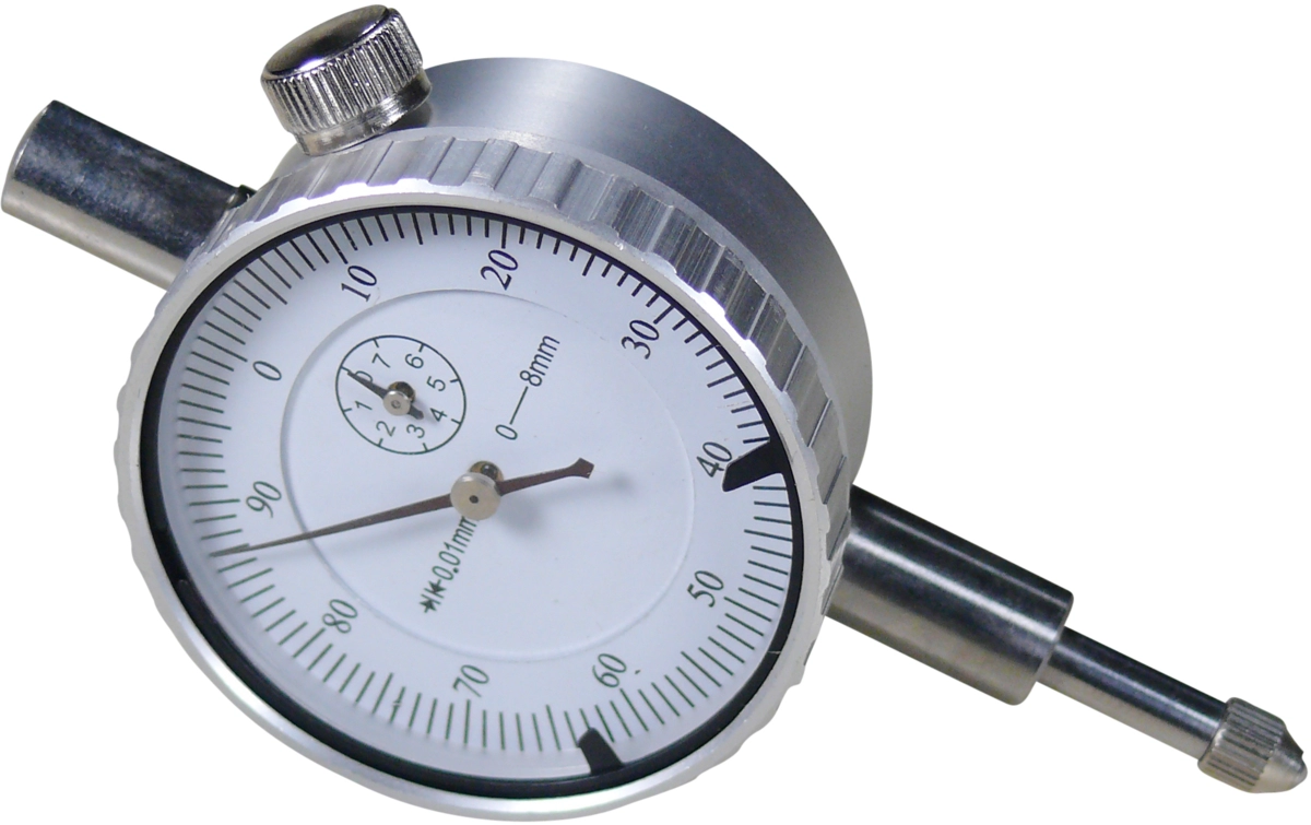 Messuhr, DIN 878, ø 42 mm, 8 mm Schaft, H6