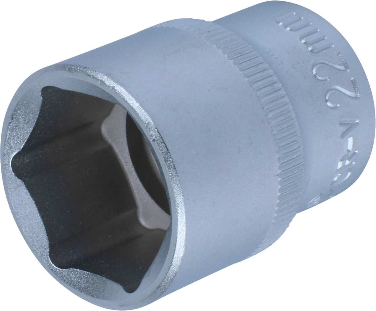 Stecknuss, 1/2", 6-kant 22 mm