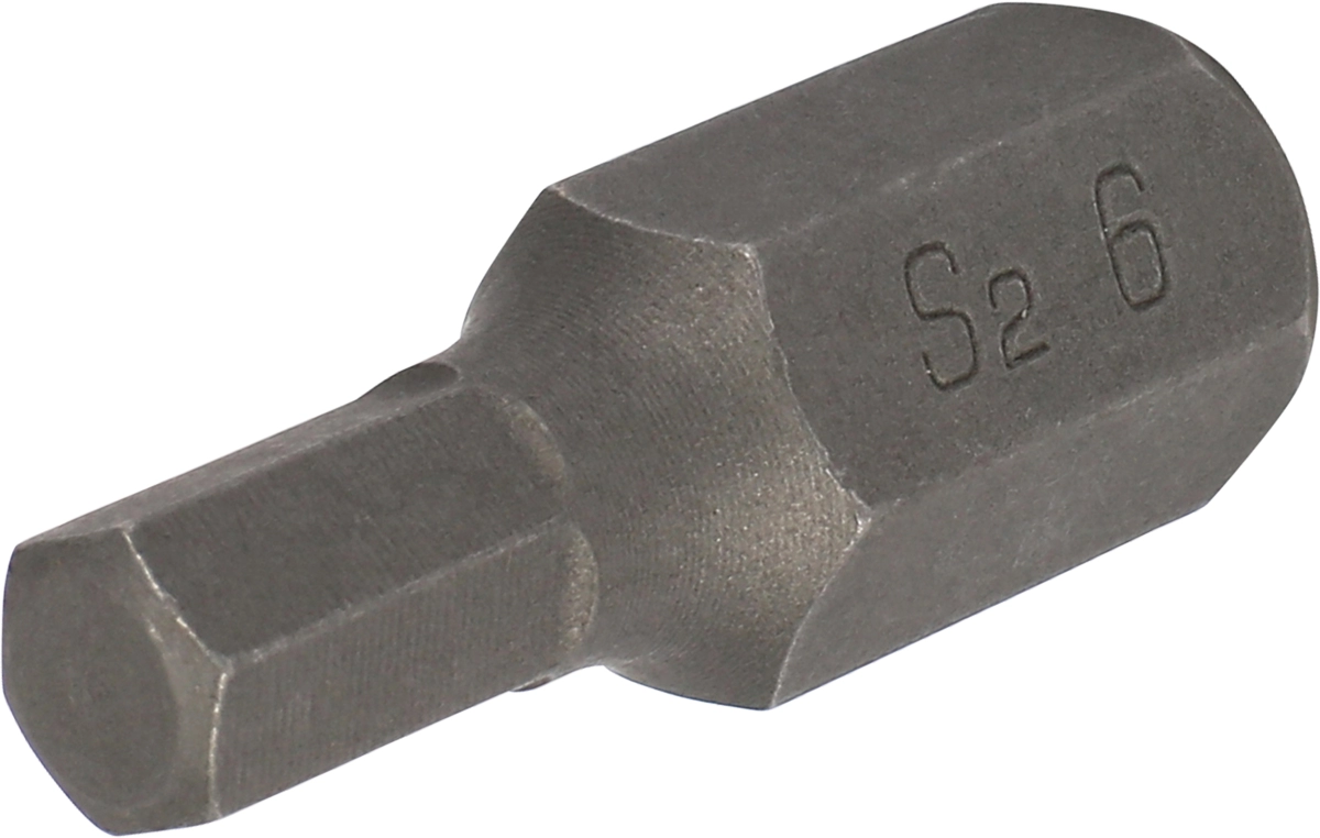 Bit, 10 mm 6-kant, Innensechskant 6x30 mm