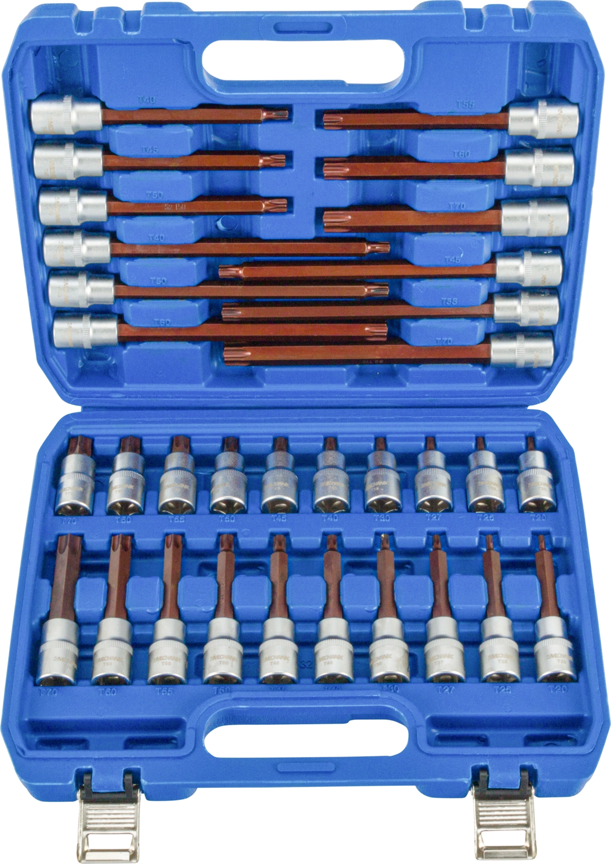 Socket Bit Set, 32 pcs., 1/2", tx-star T20-70