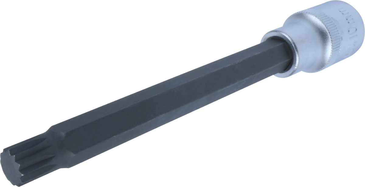 Socket Bit, 1/2", spline M10x140 mm