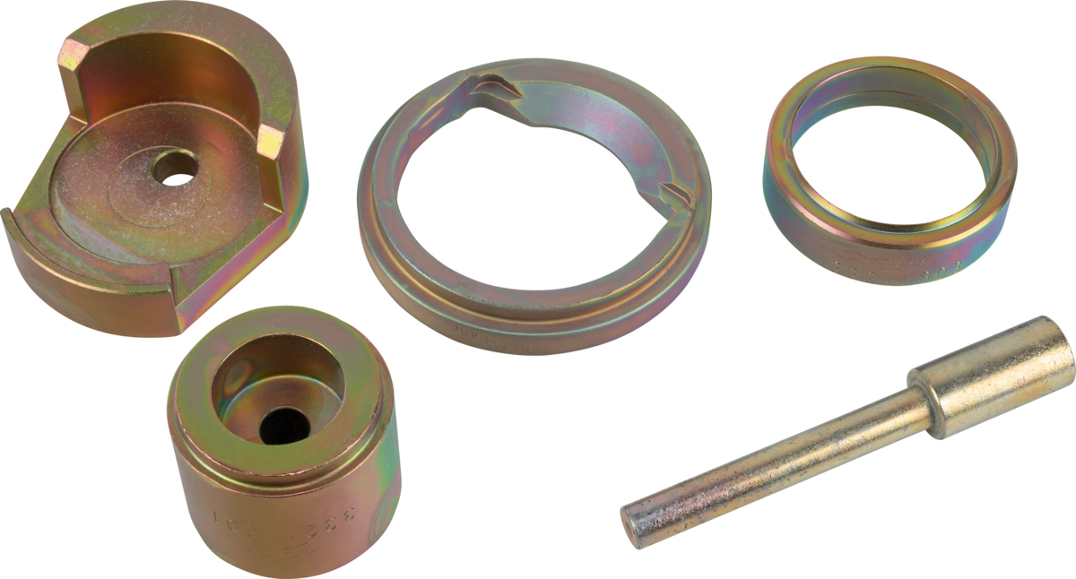 Thrust piece set for silent bearing, ø 56 mm, rear axle