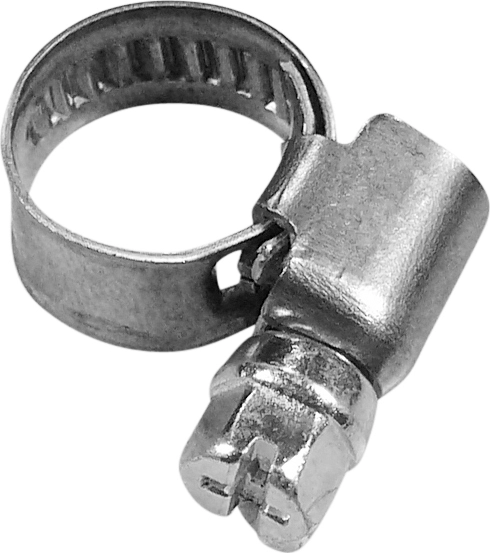 Slangklämmor, 10 delar., W2, rostfritt, område 8-12 mm, bredd 9 mm