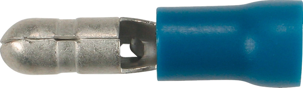 Terminali tubolari maschio, 100 pezzi, blu 1,0-2,5 mm², Ø 5