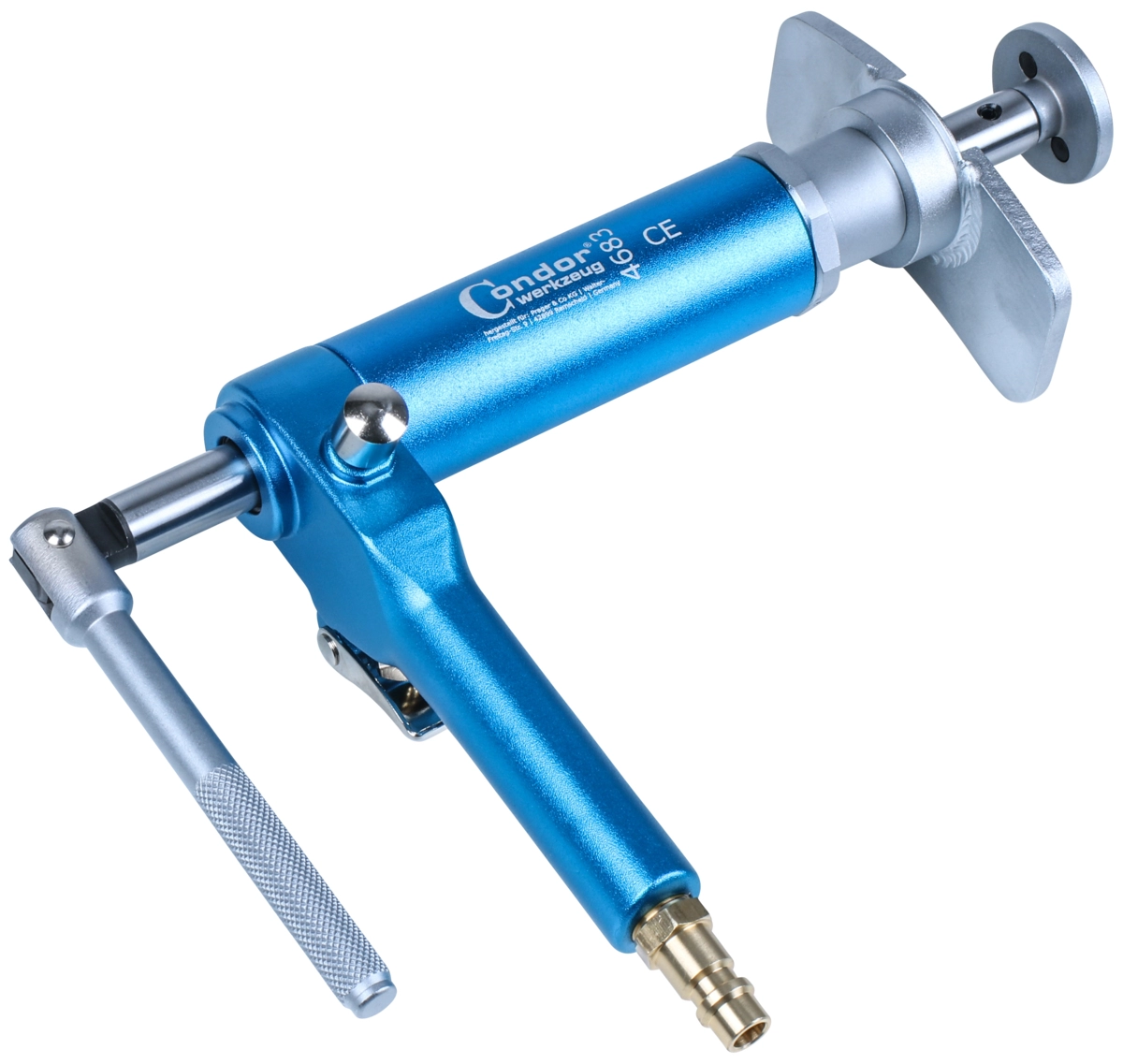 Broche rotative de piston de frein pneumatique