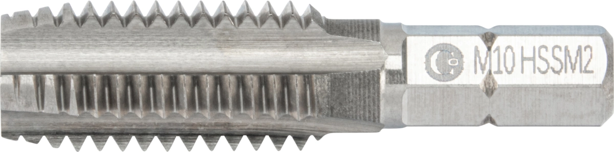 Gewindebohrer-Bit, 1/4" 6-kant, HSS-G M2