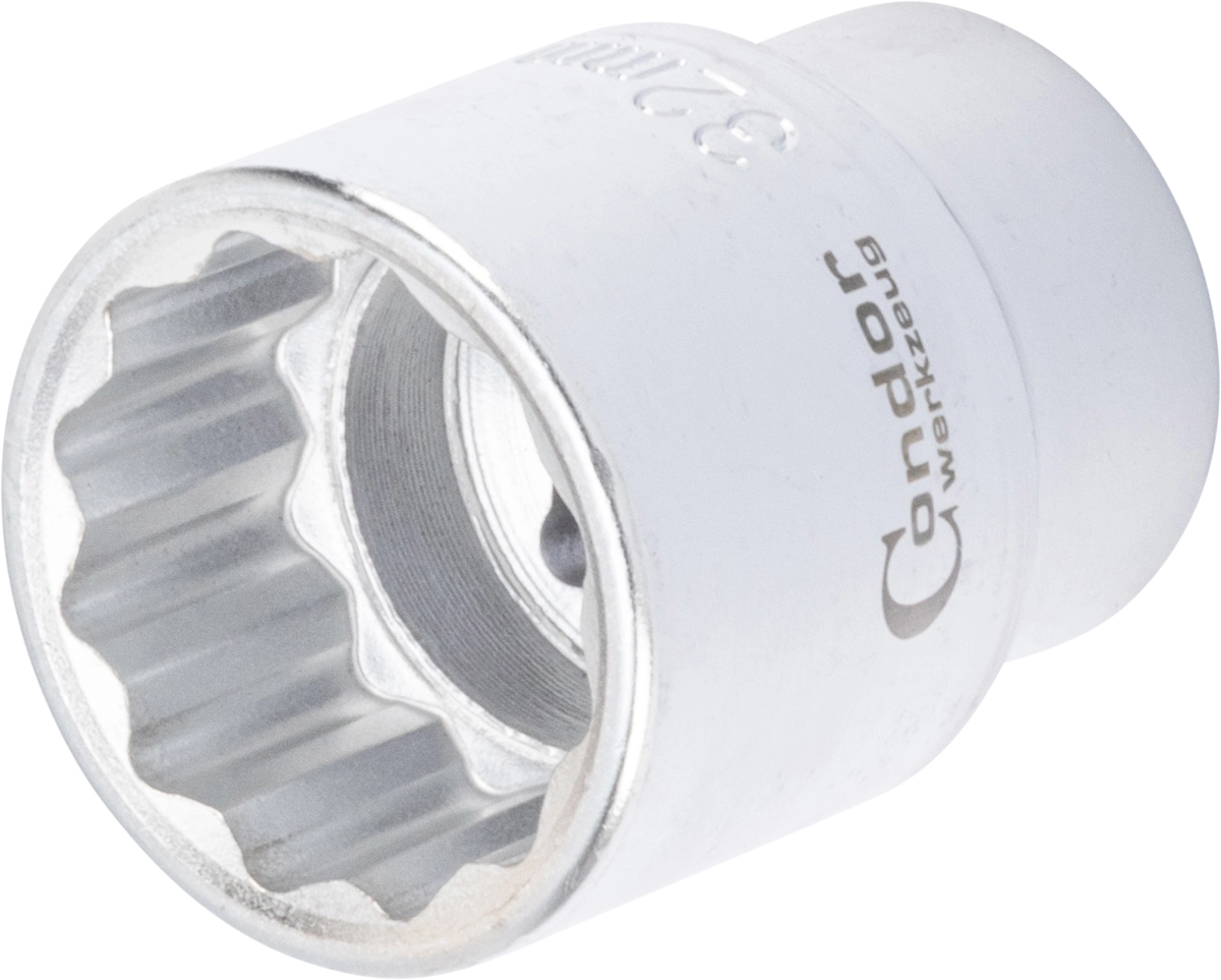 Socket, xcess performance, 3/4", bi-hex 32 mm