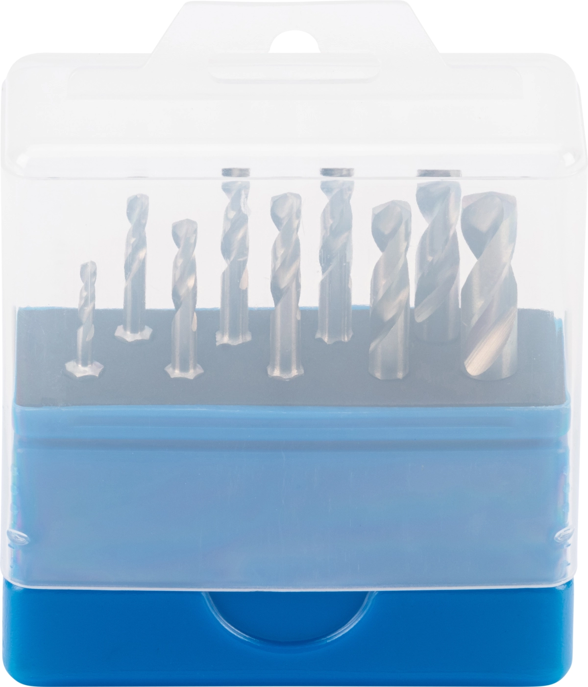Twist Drill Bit Set, HSS-G M2, 1/4" hex shank, 9 pcs.