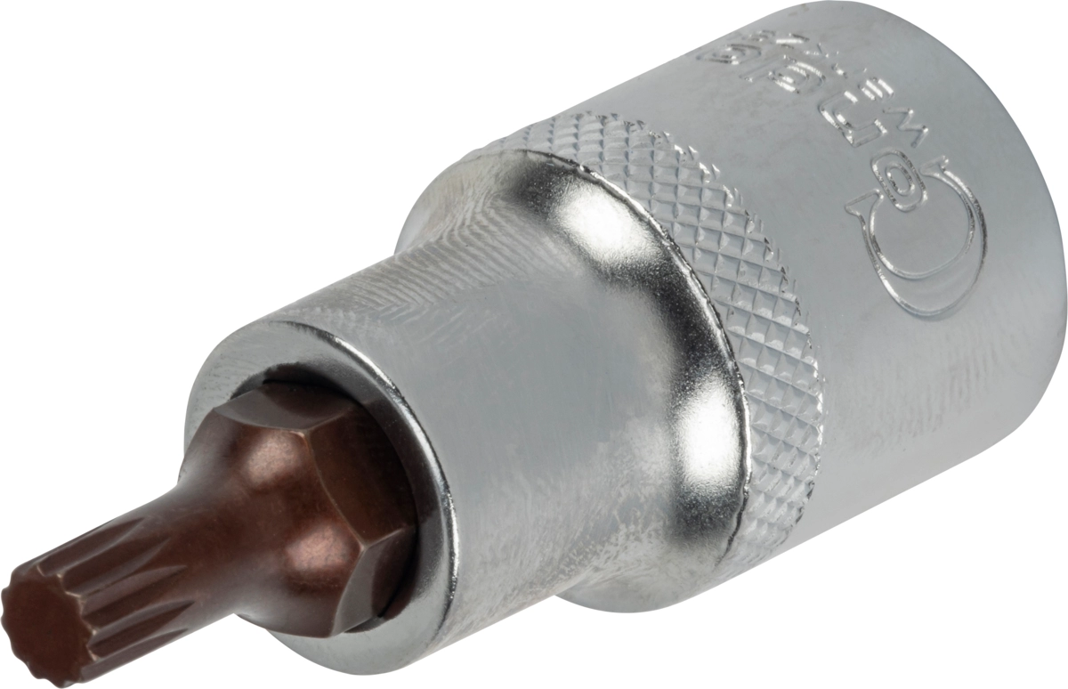 Bussola 1/2" con inserto spline M5x55 mm