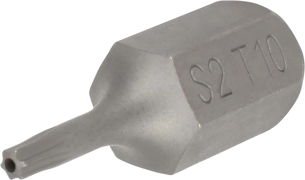 Bit, 10 mm 6-kant, T-Profil SLB T10x30 mm