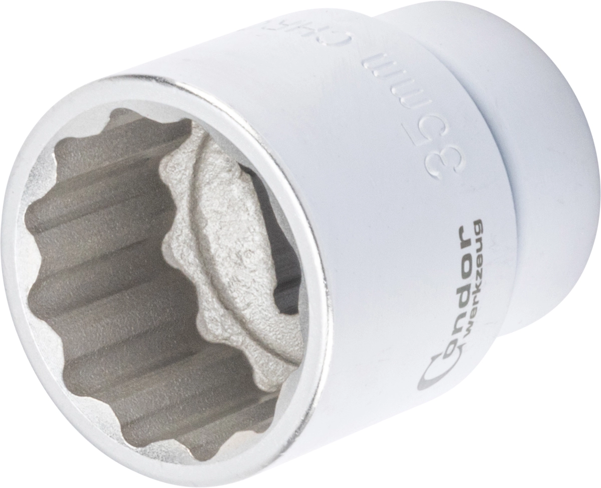 Socket, xcess performance, 3/4", bi-hex 35 mm