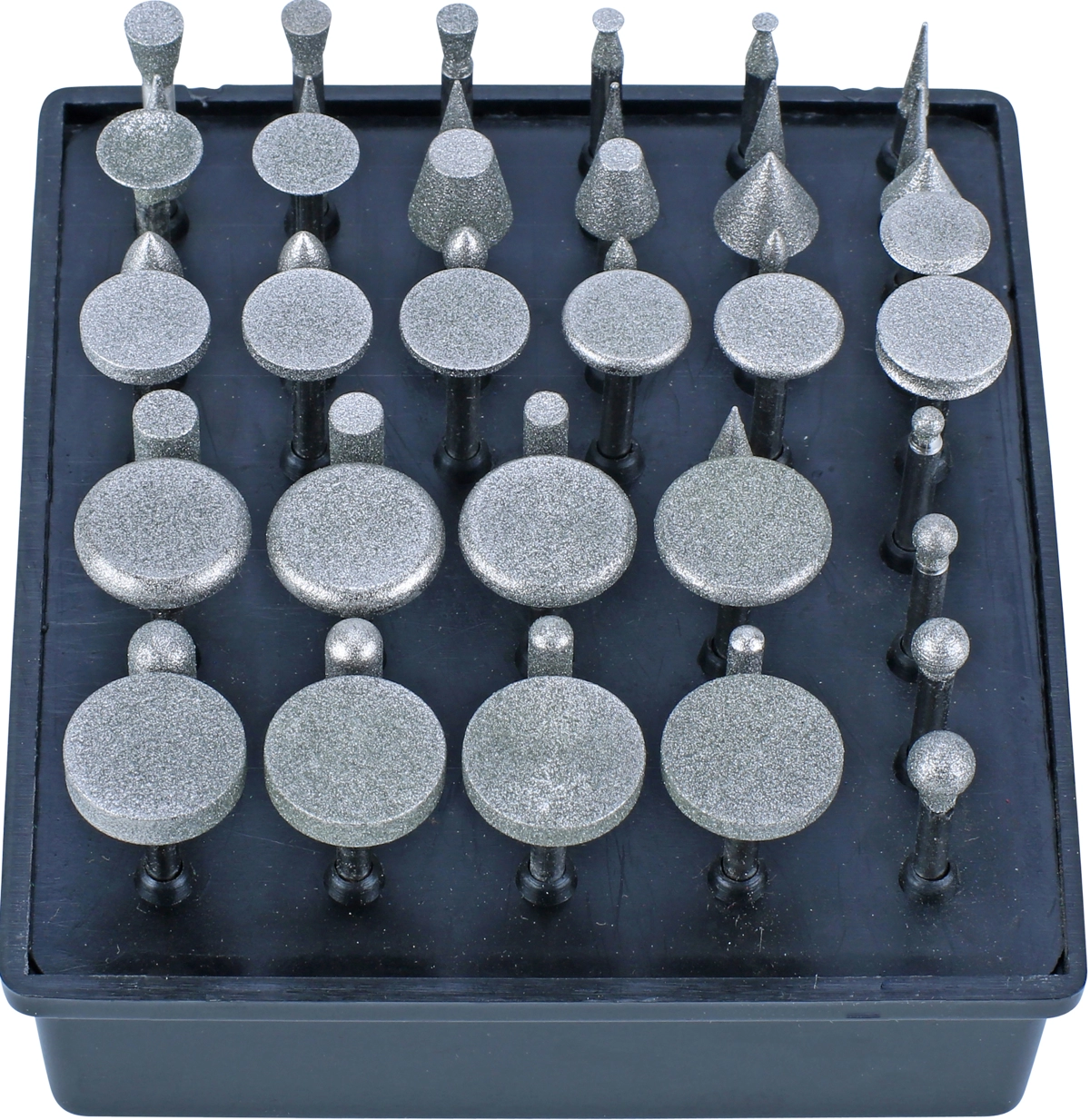 Diamond Grinding Tool Set, 50 pcs., 3 mm shaft