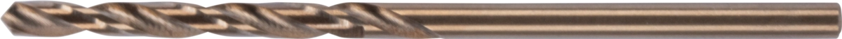 Spiralborr, 2 delar., HSS-E Kobolt 5%, ø 2.5 mm