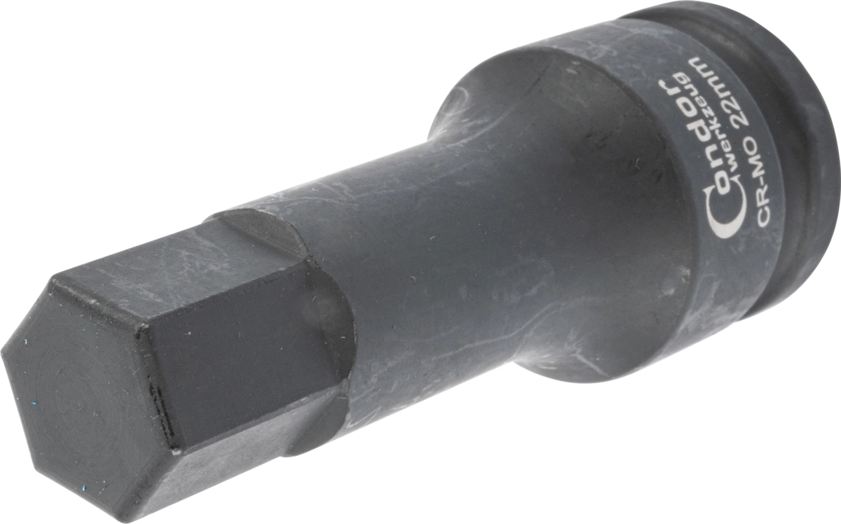 Impact Socket Bit, 3/4", hexagon 22x105 mm