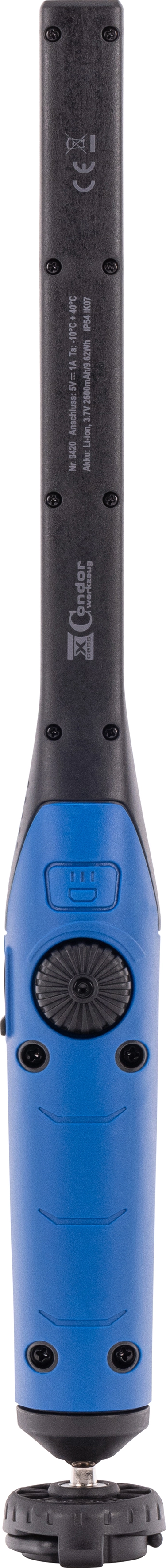 Akku-Handlampe, “Ultra Slim 2-in-1“, COB-LED