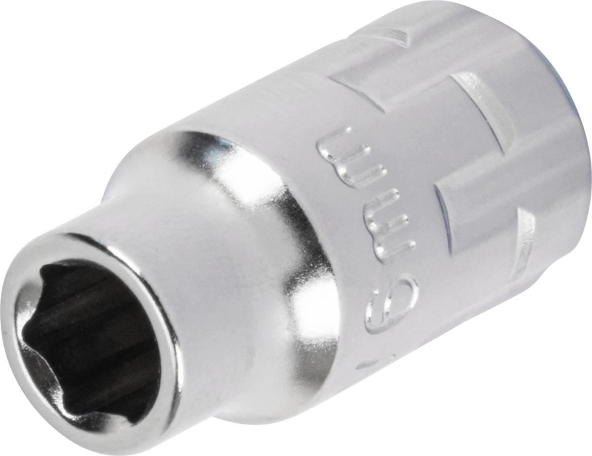 Go-Through Socket, hexagon 6 mm