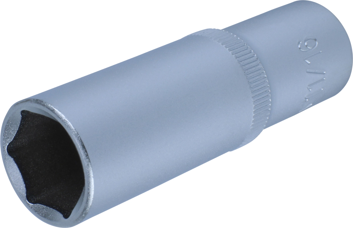 Socket, 1/2", hexagon inch 11/16", deep