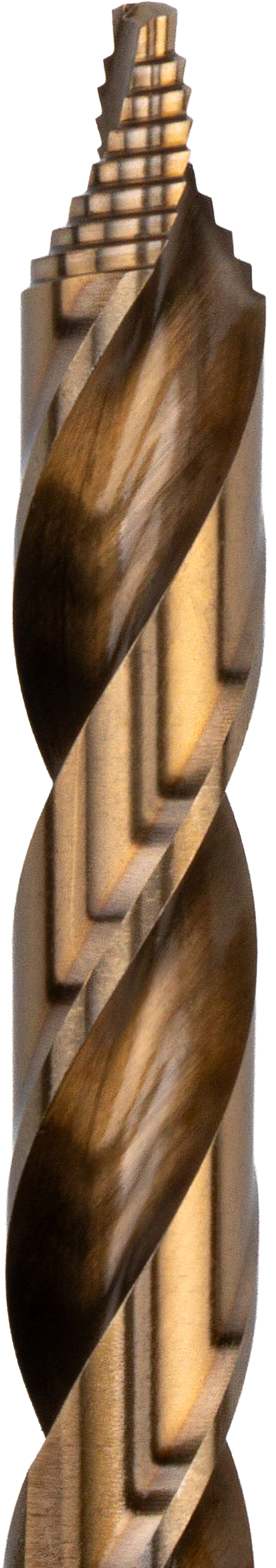 Spiralbohrer-Satz, Stufenspitze, HSS-E Cobalt 5%, 25-tlg., 1-13 mm